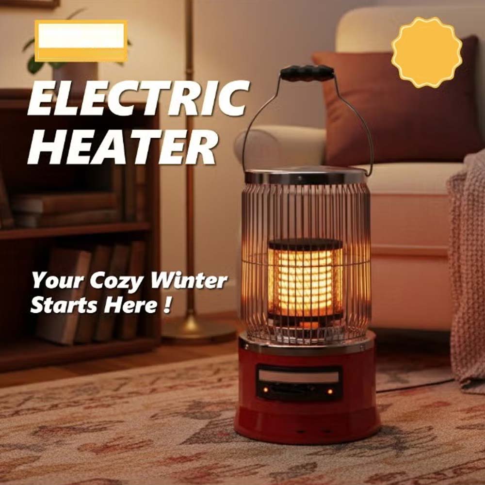 Portable Electric Heater 2000W with Adjustable Temperature Control in Saudi Arabia