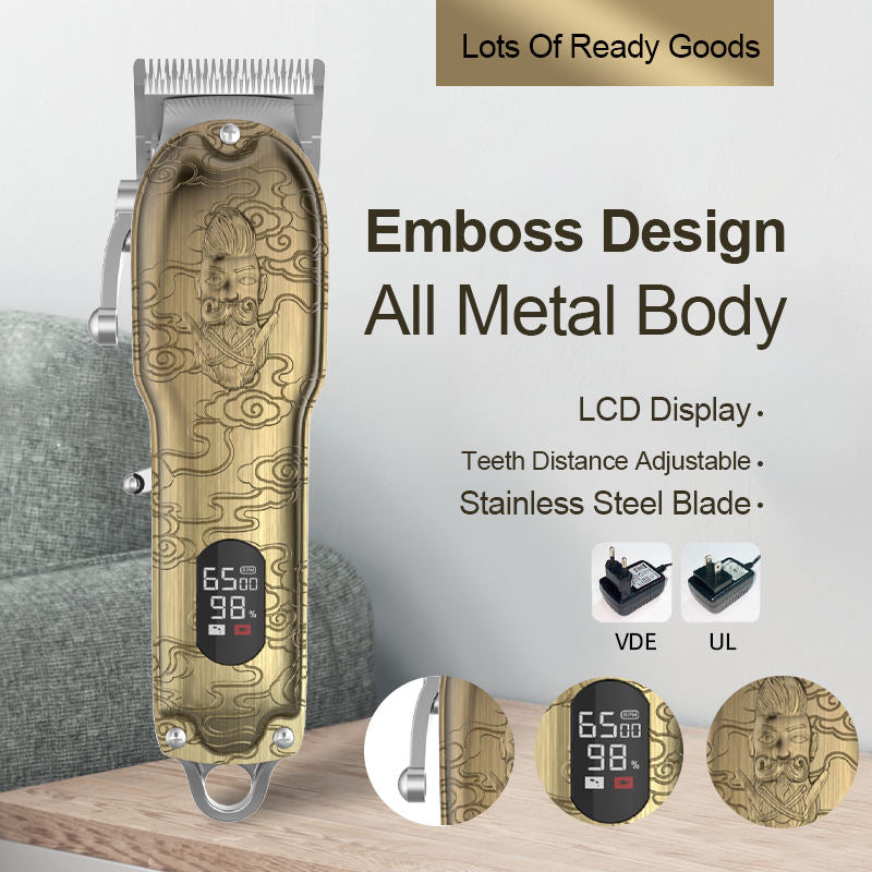 Professional Hair Clipper with Digital Display