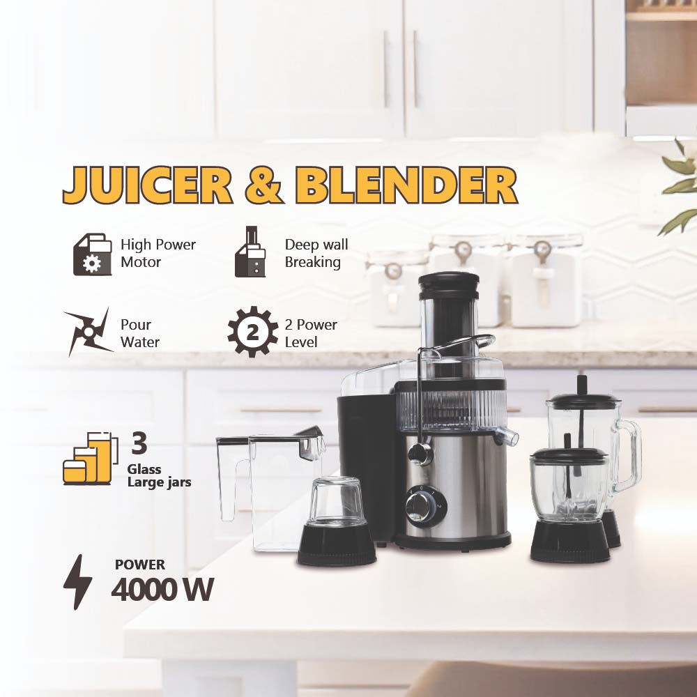 4-in-1 Multifunction Juicer and Blender in Saudi Arabia | ShopSaudiNow