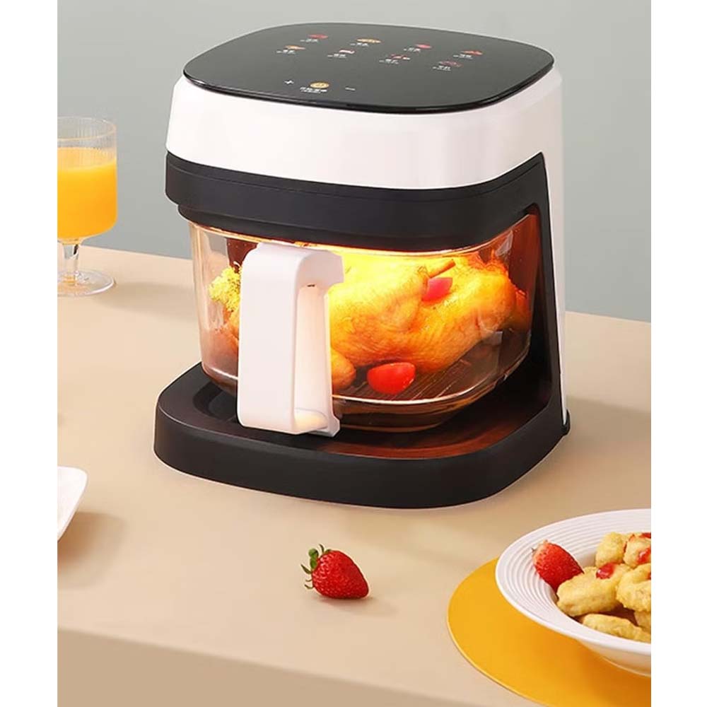 6L Glass Air Fryer with Touch Control Panel in Saudi Arabia | ShopSaudiNow