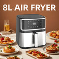 Digital Air Fryer 8L 1800W with LED Touchscreen | Saudi Arabia