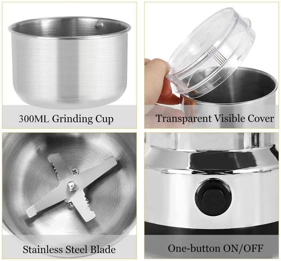 Buy Electric Multi-Functional Grinder 300ml in KSA