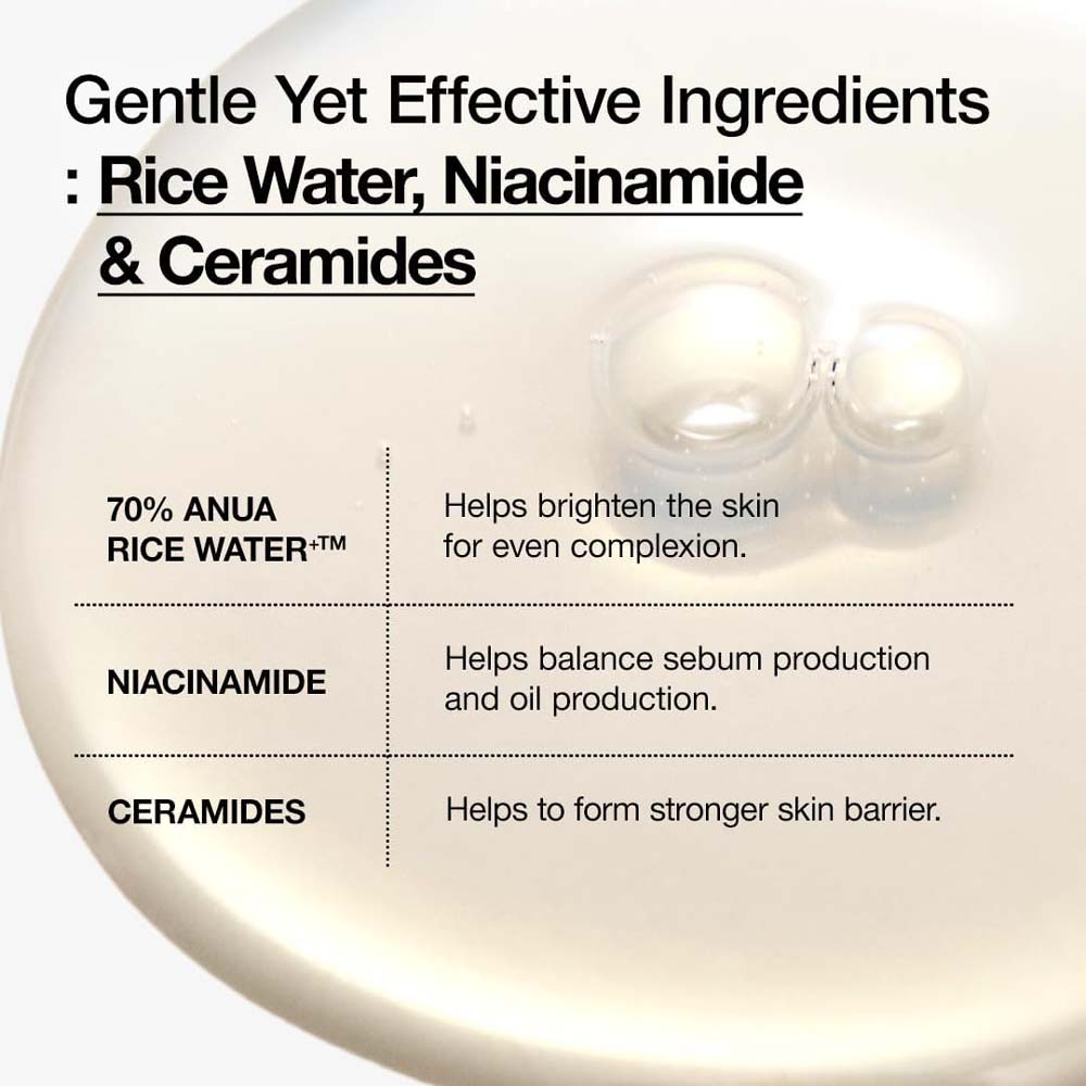 ANUA Rice 70 Grow Milky Toner 250ml