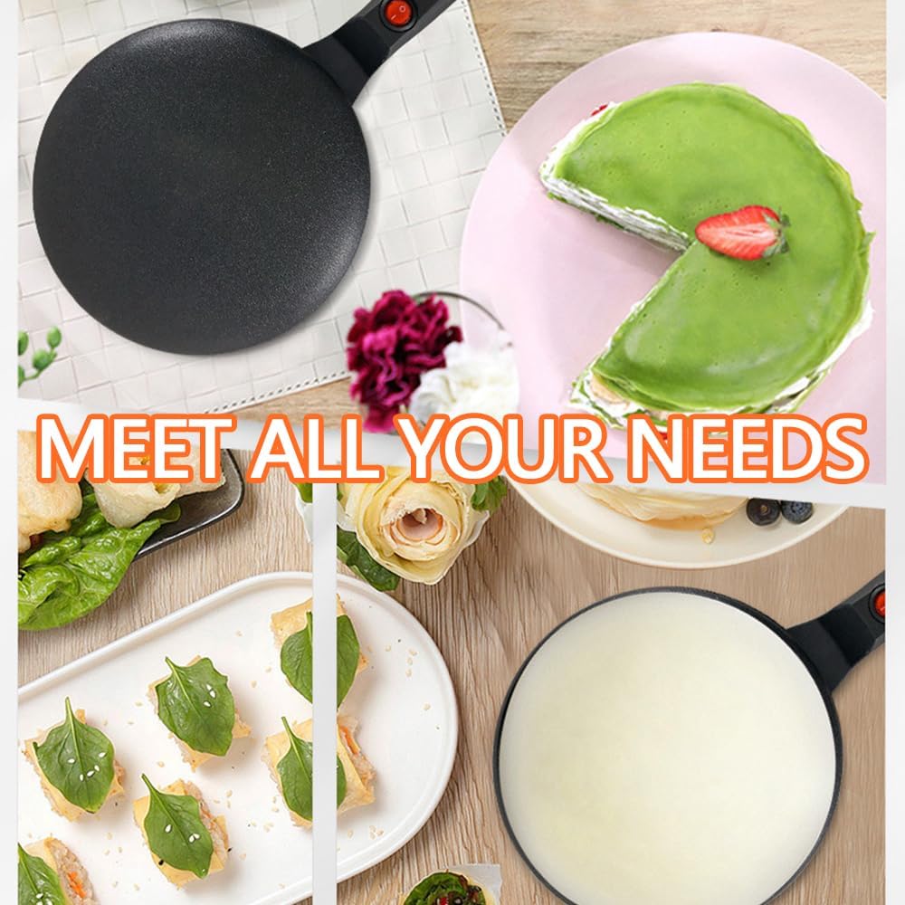 ELECTRIC PANCAKE AND CREPE MAKER
