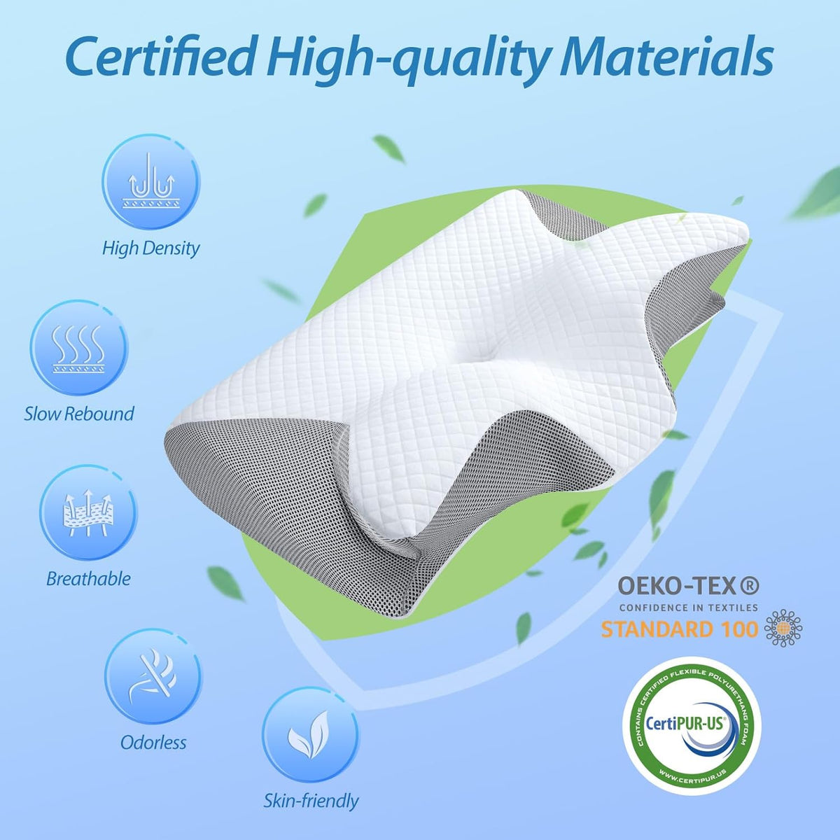 Memory Foam Cervical Pillow