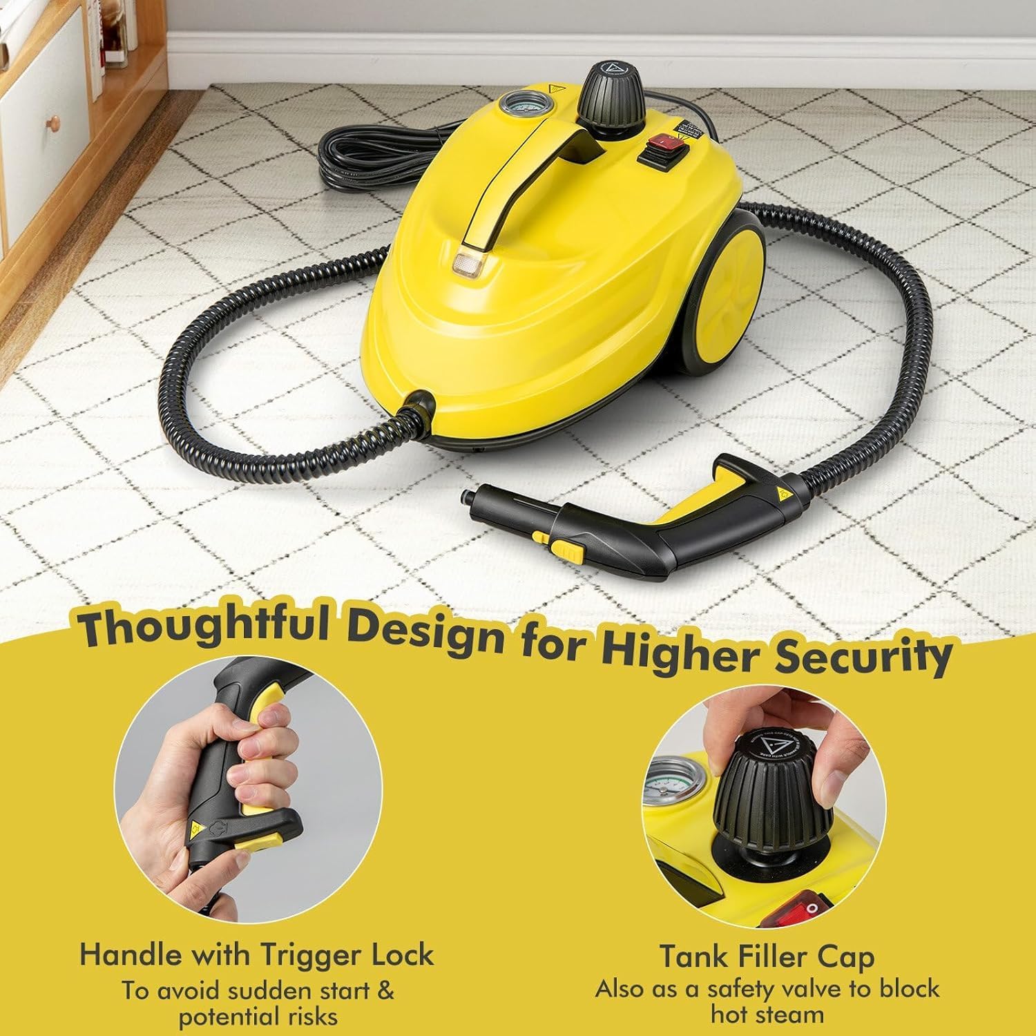 Multi-Purpose Steam Cleaner 2000W