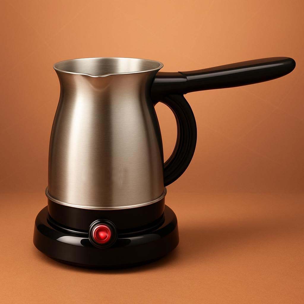 Stainless Steel Electric Coffee Pot 0.5L in Saudi Arabia