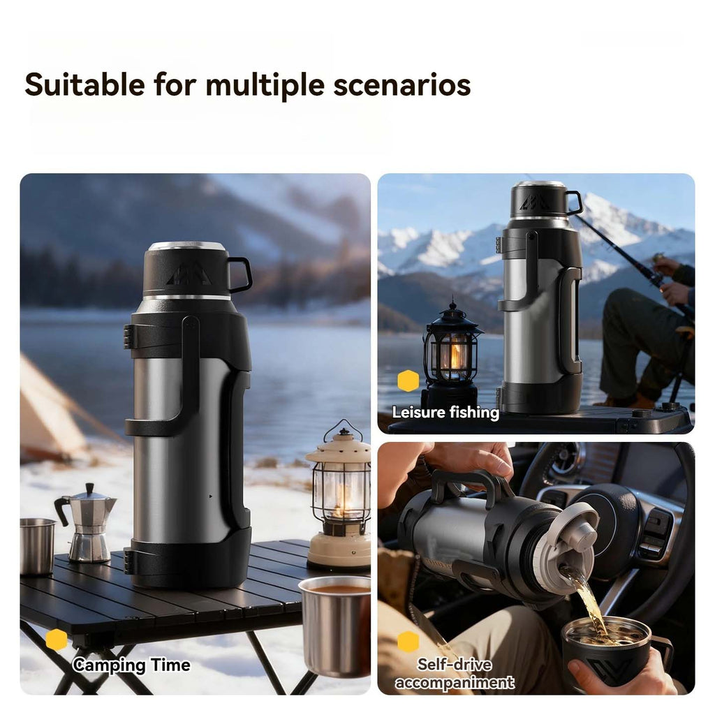 2L Stainless Steel Thermos Bottle in Saudia Arabia