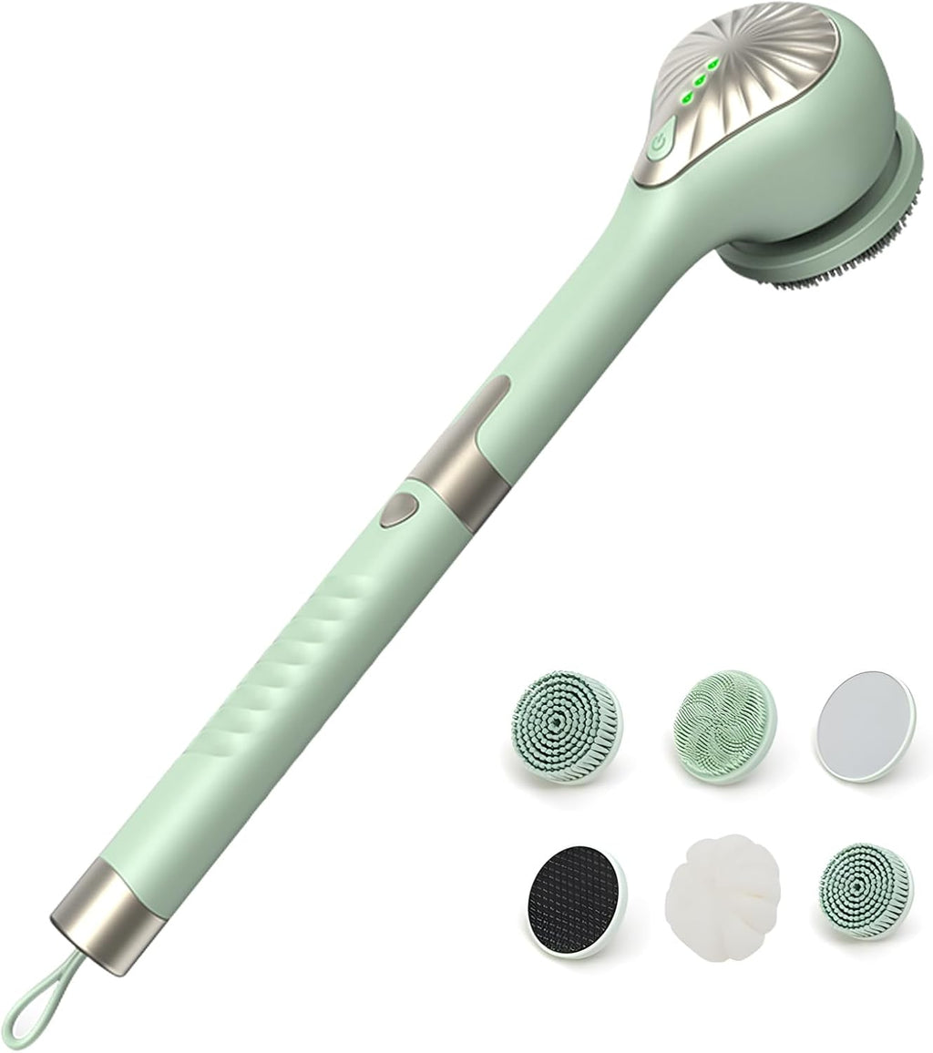 Electric Bath Brush with 6 Interchangeable Heads in Saudi Arabia