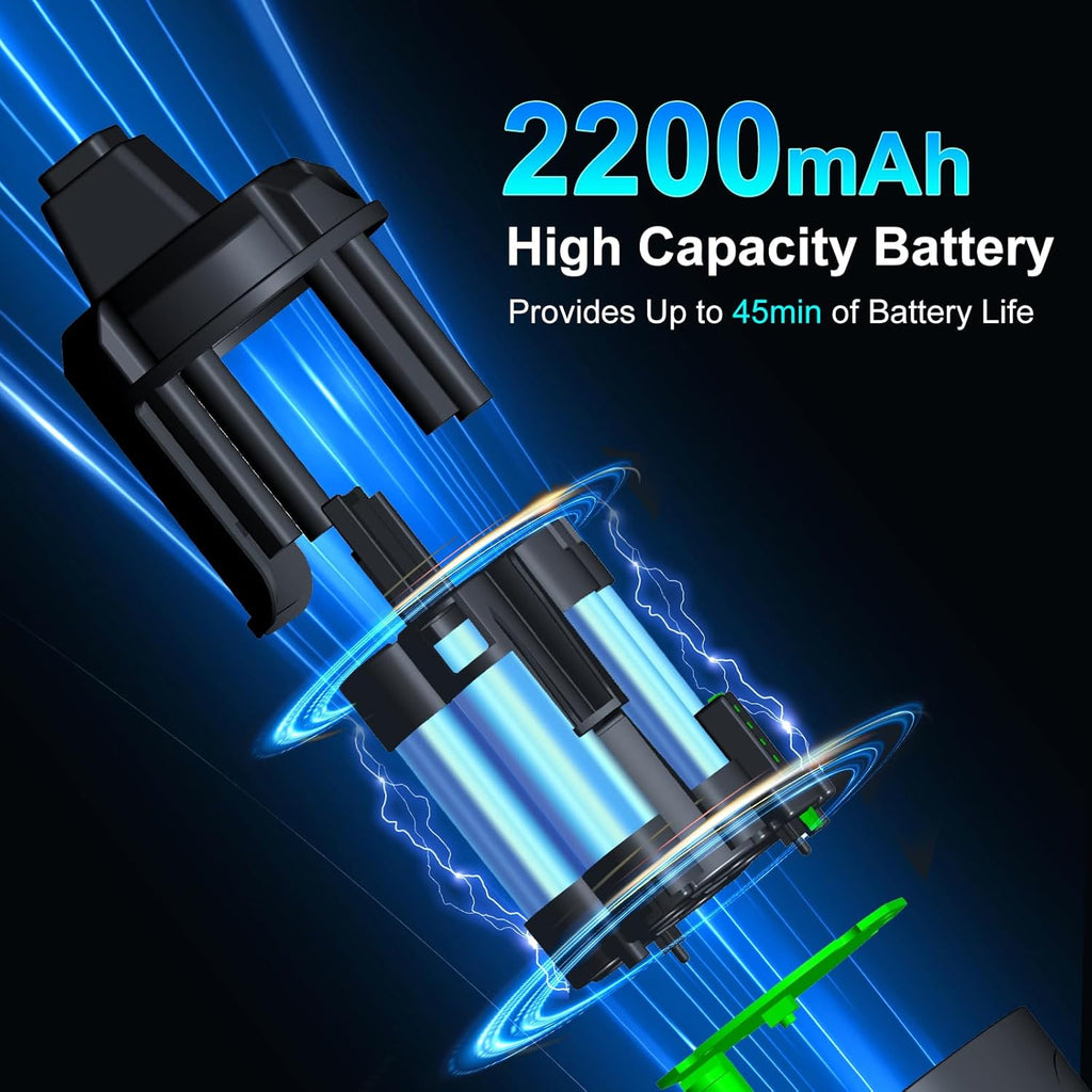 Cordless Stick Vacuum Cleaner with 160W Motor