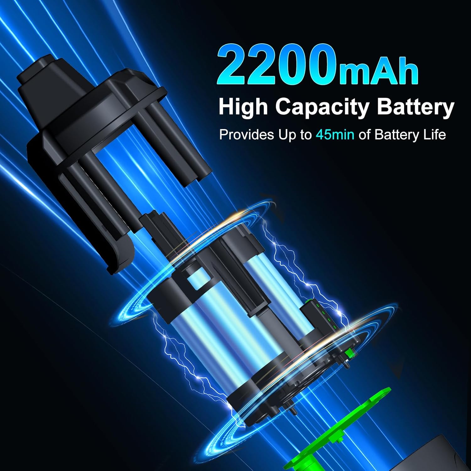 Cordless Stick Vacuum Cleaner with 160W Motor
