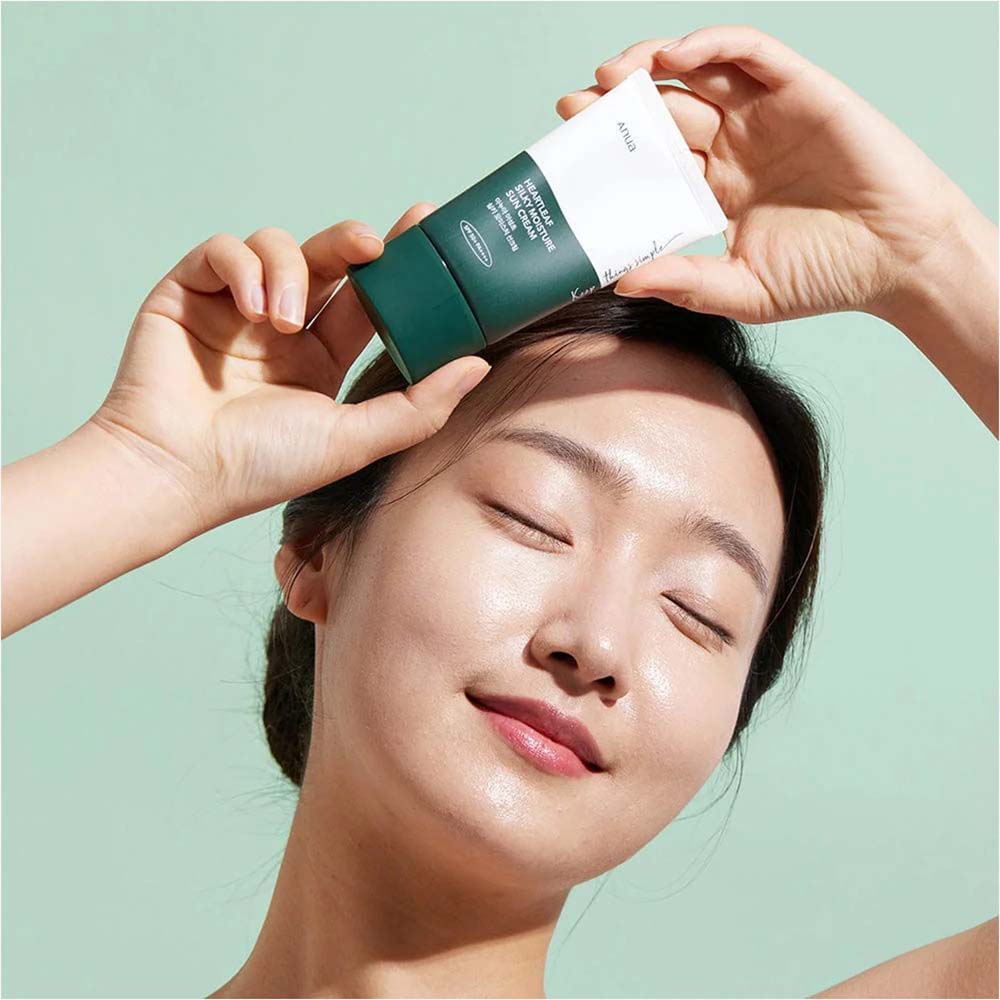 Anua Heartleaf Silky Moisture Sun Cream