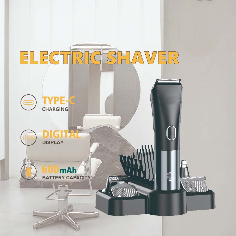 Electric Shaver for Men with Beard Trimmer