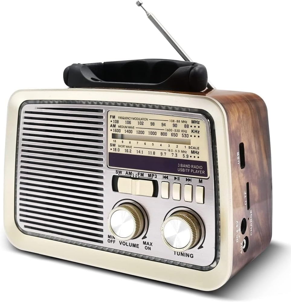 Portable Retro Bluetooth Radio | ShopSaudiNow