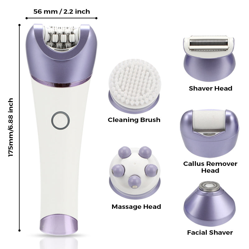 6-in-1 Wet & Dry Electric Hair Removal Device in Saudi Arabia