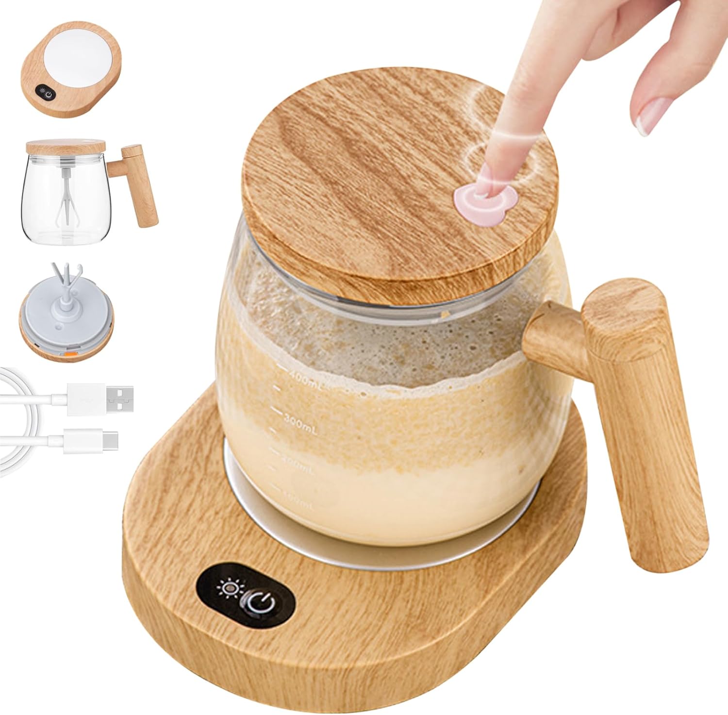 Electric Self-Stirring Coffee Mug