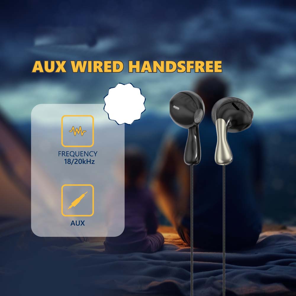 3.5mm Wired Stereo Headphones with Microphone
