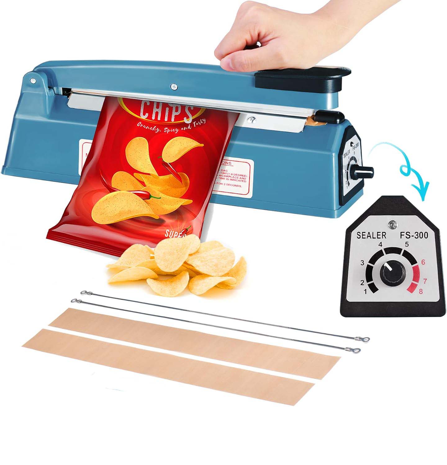 Heavy Duty Plastic Bag Sealing Machine KSA
