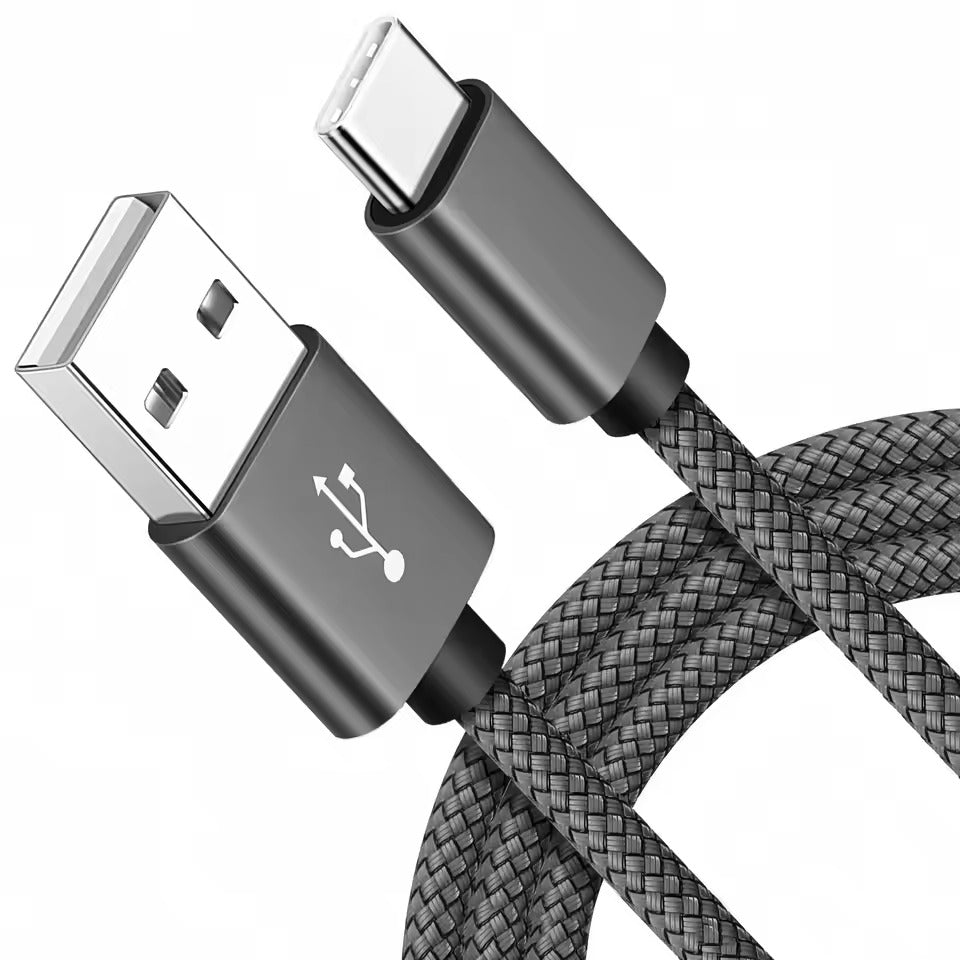 1 Meter USB to Type-C Braided Fast Charging Cable 3.1A | Saudi Arabia