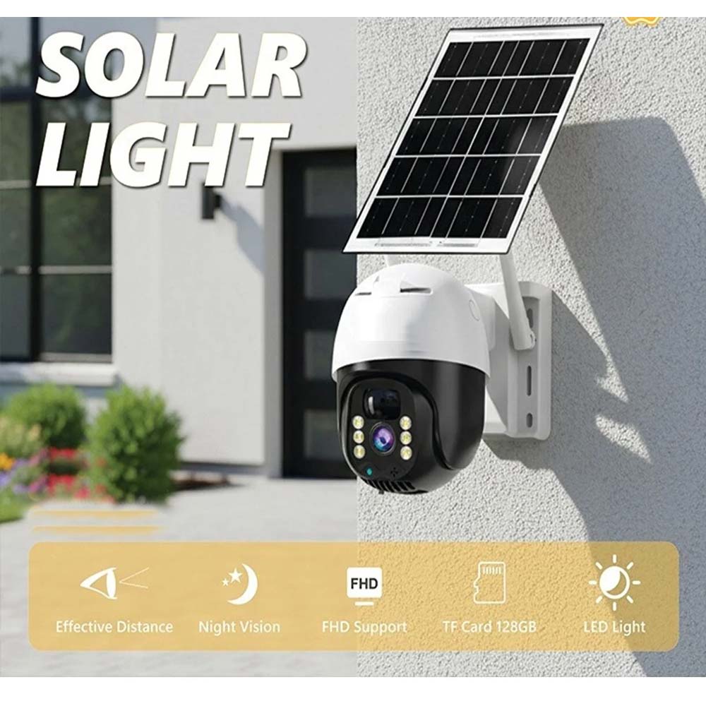 Solar Powered Outdoor Security Camera in Saudi Arabia