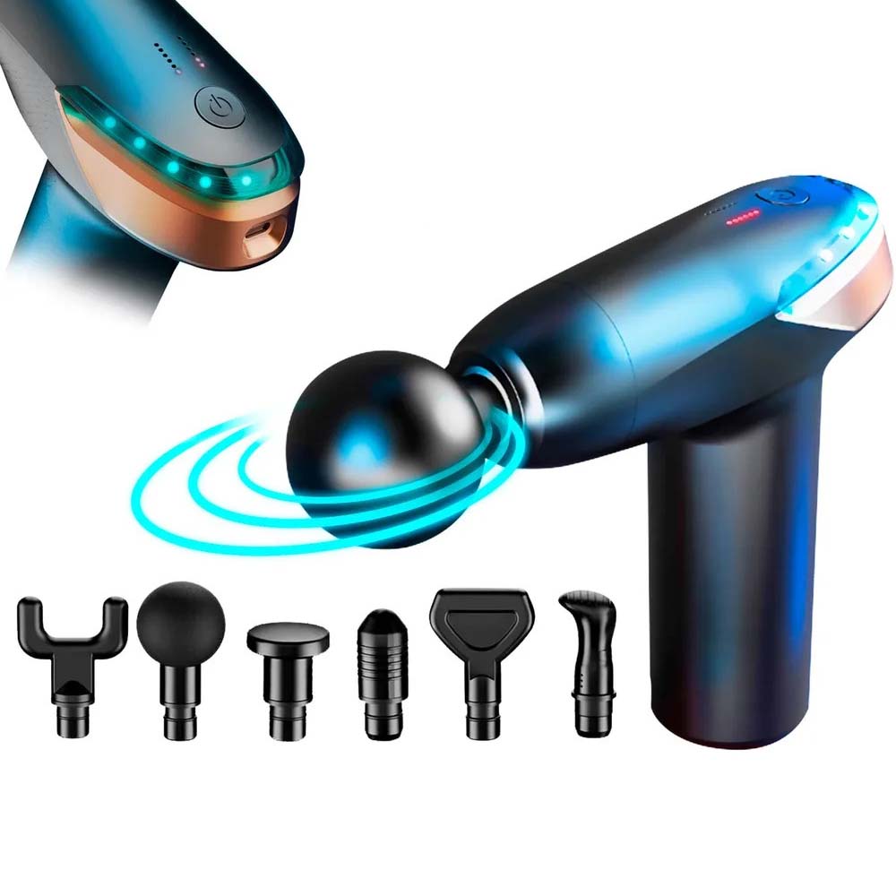 Shop Intelligent Massage Gun with 6 Heads in Saudi Arabia