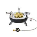 Portable Three-Core LPG Gas Stove | Saudi Arabia
