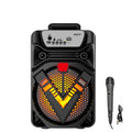 Portable Bluetooth Karaoke Speaker with 6.5-Inch Woofer