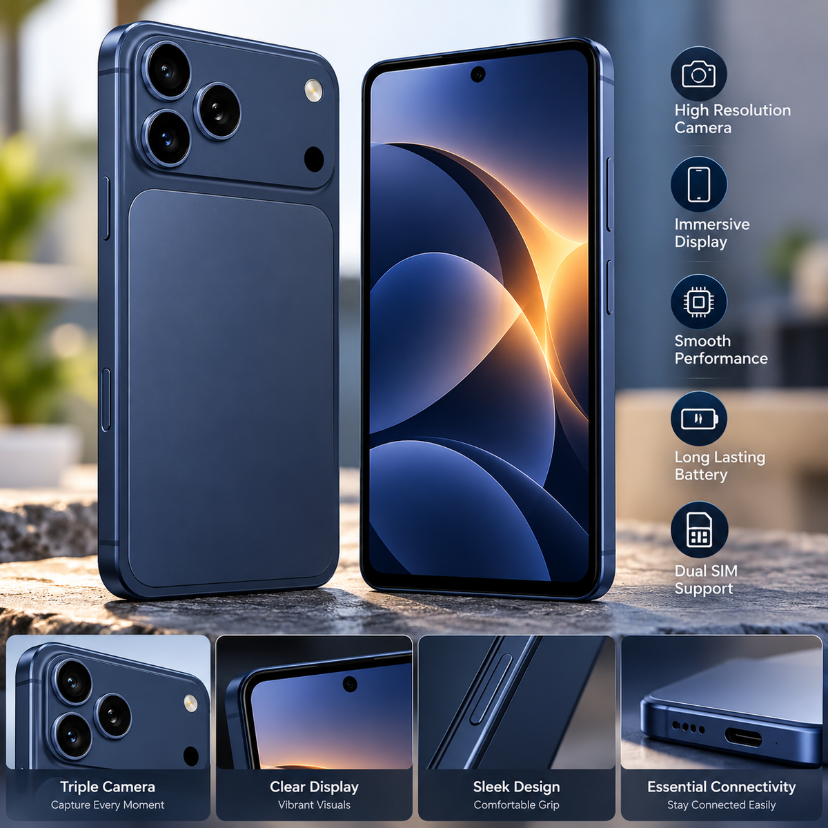 S-18 Pro Max 5G Smartphone, 6.85-Inch HD+ Display
