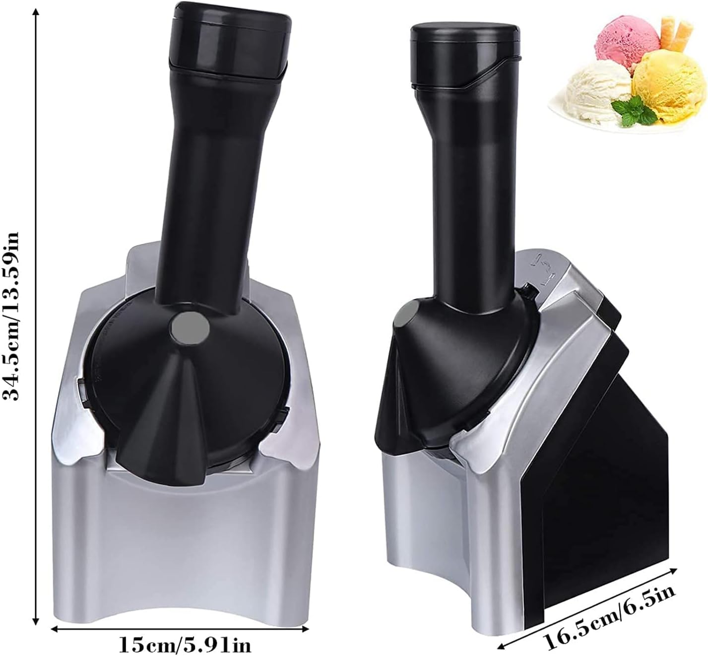 Automatic Frozen Fruit Ice Cream Maker