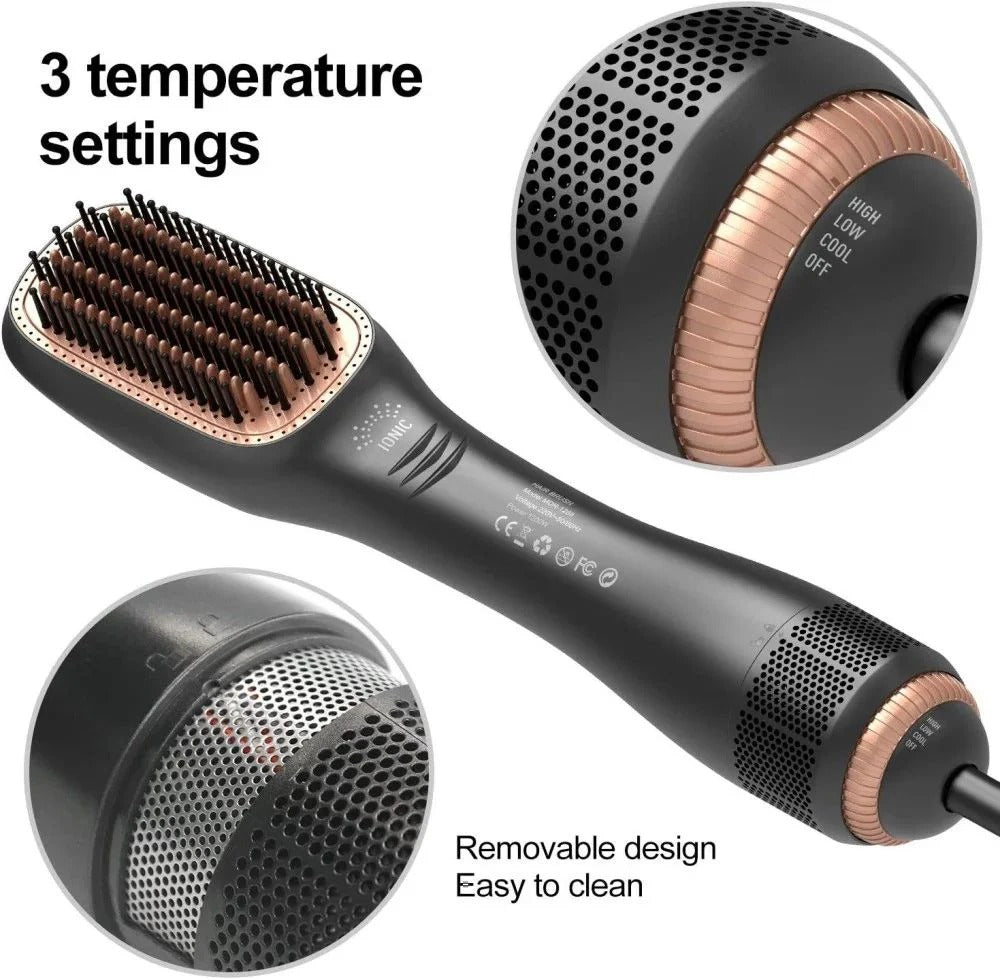 2-in-1 Thermal Hair Brush in Saudi Arabia