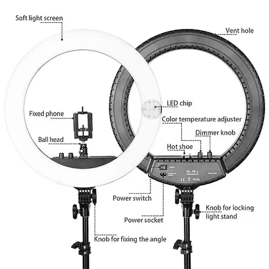 RL-18 LED Ring Light