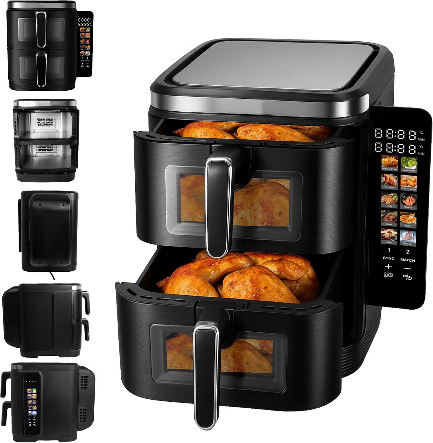 11L Dual Basket Air Fryer