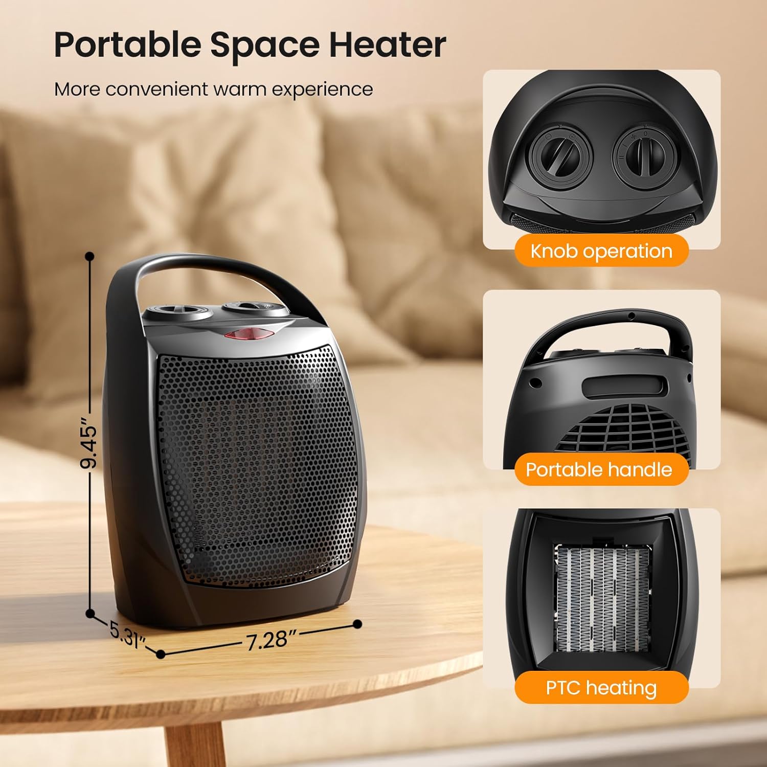 Ceramic Fan Heater in Saudi Arabia