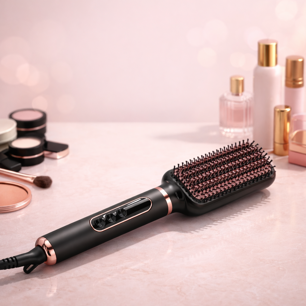 Get Hair Straightener Brush in KSA in less Price