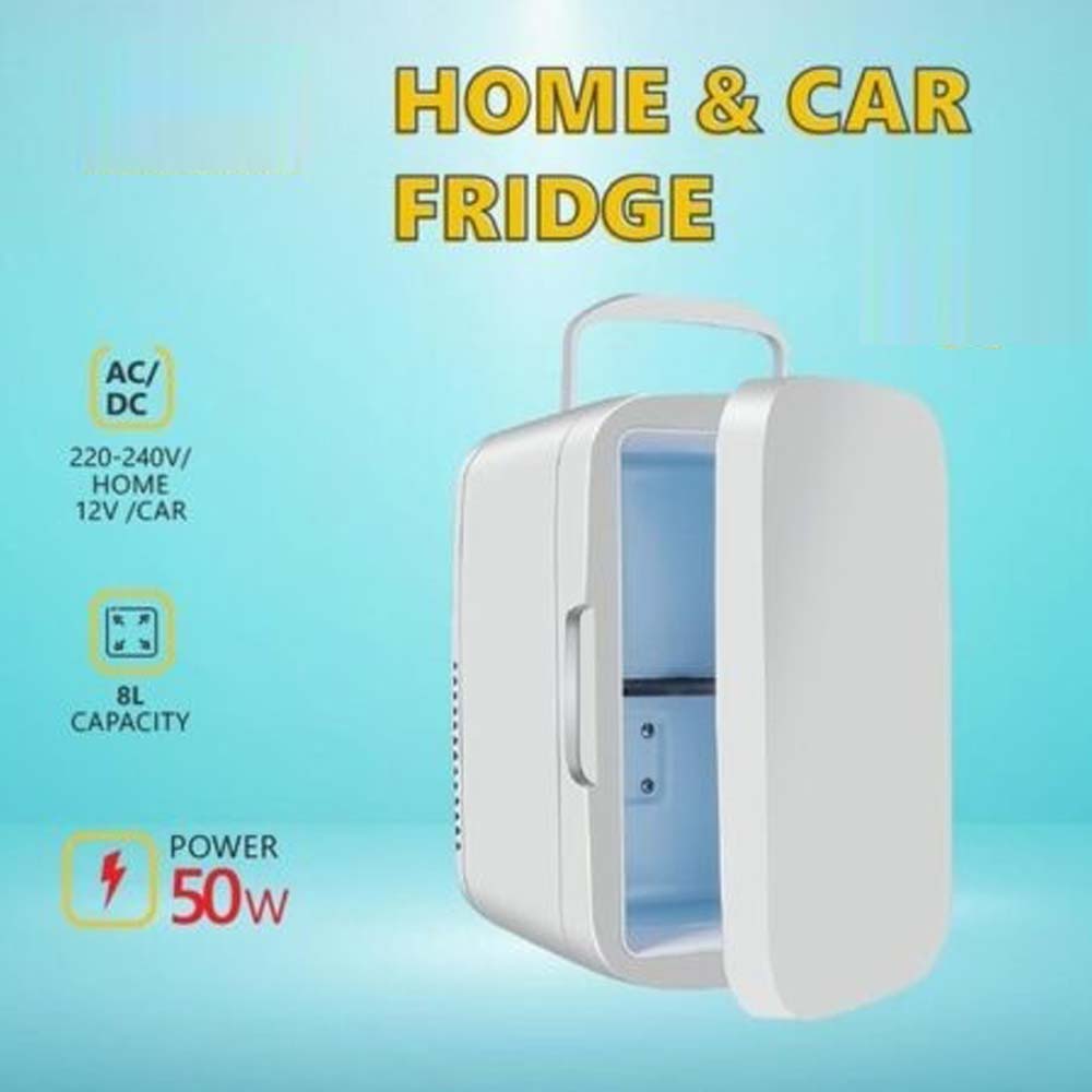8L Mini Fridge for Car and Home with Cooling & Heating | Saudi Arabia