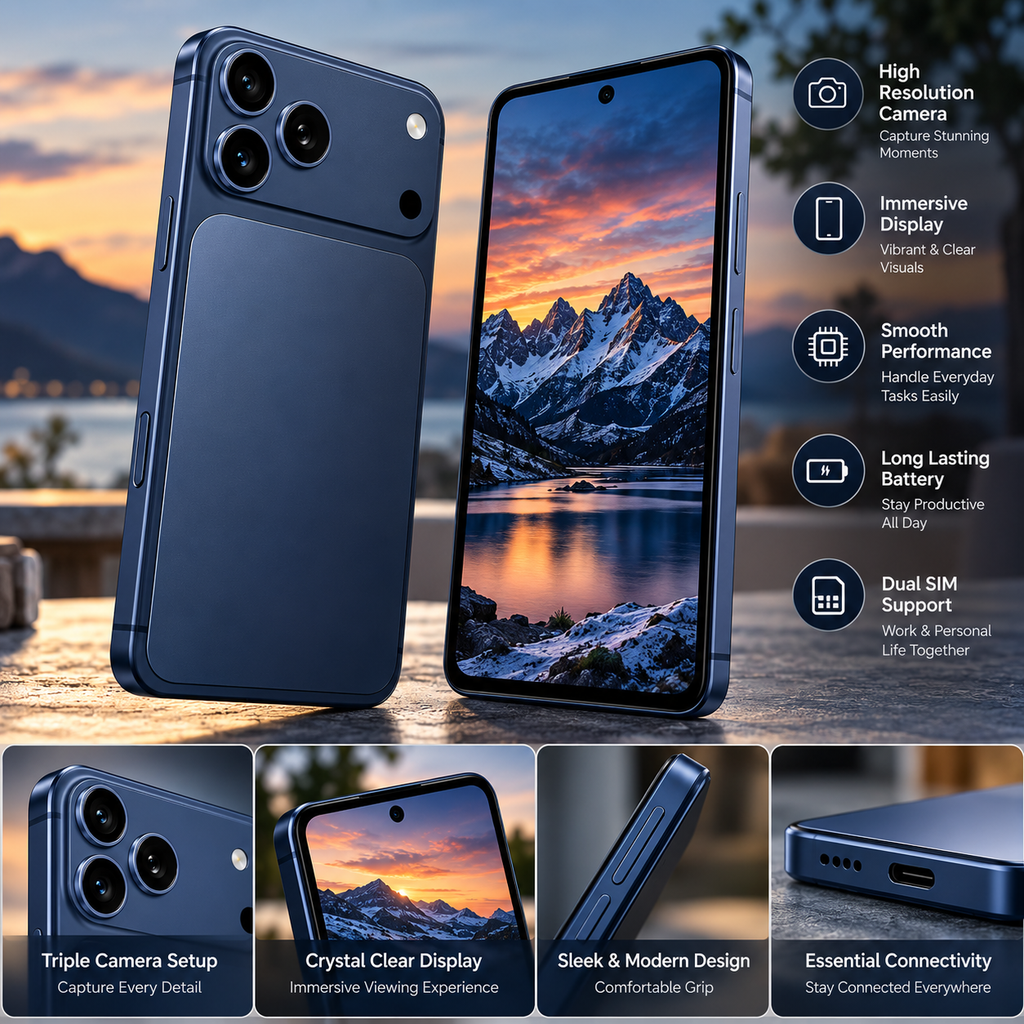 S-18 Pro Max 5G Smartphone, 6.85-Inch HD+ Display