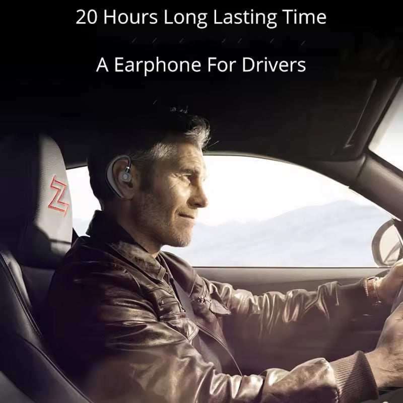 Single Ear Bluetooth Headset with Ear Hook in Saudi Arabia