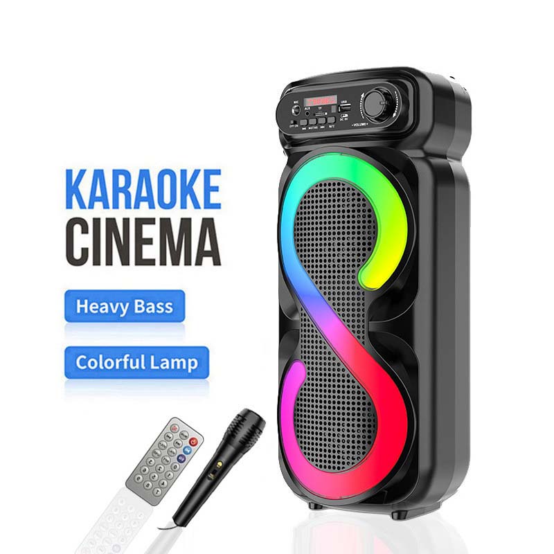 Bluetooth 5.0 Party Speaker with Microphone