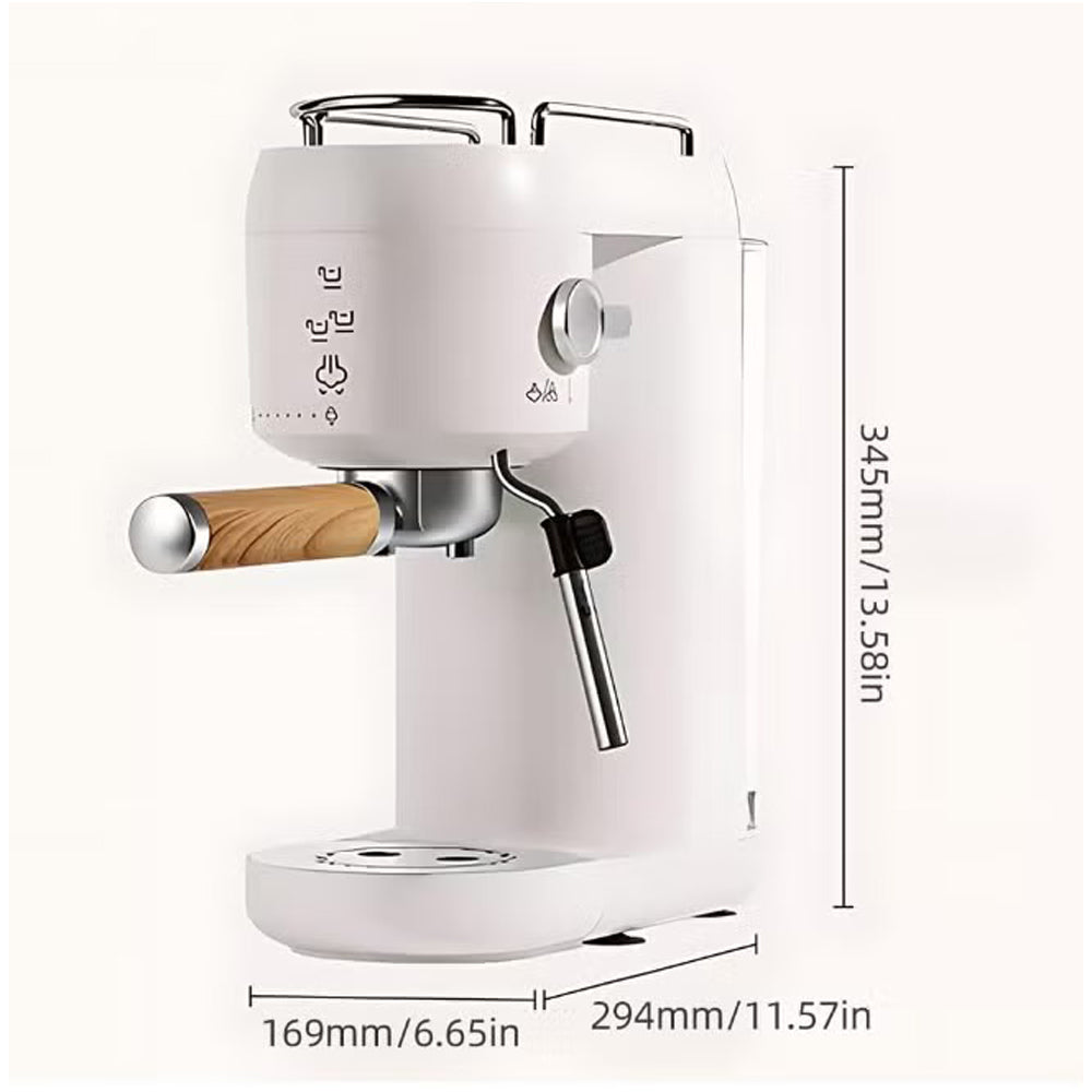 2-in-1 Espresso Coffee Machine