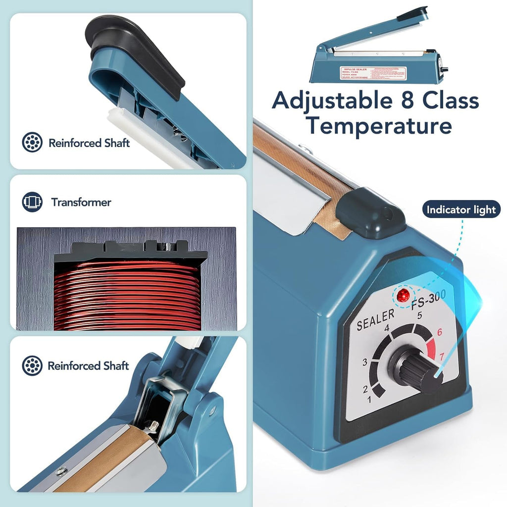 Heavy Duty Plastic Bag Sealing Machine KSA