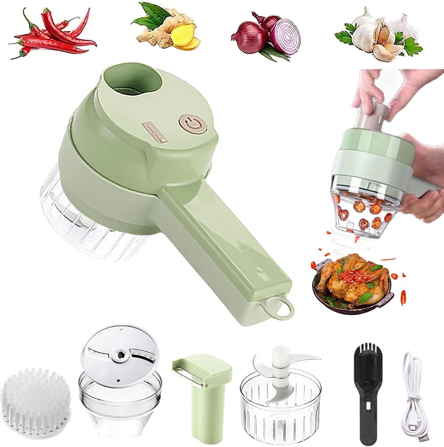 Portable Rechargeable Electric Vegetable Chopper in Saudi Arabia