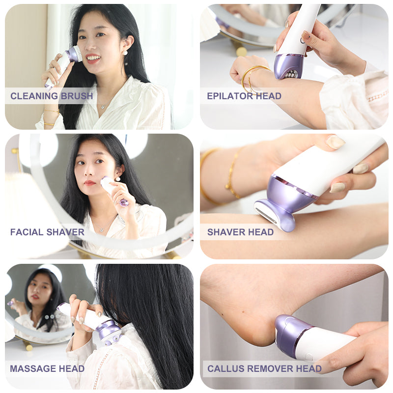 6-in-1 Wet & Dry Electric Hair Removal Device in Saudi Arabia