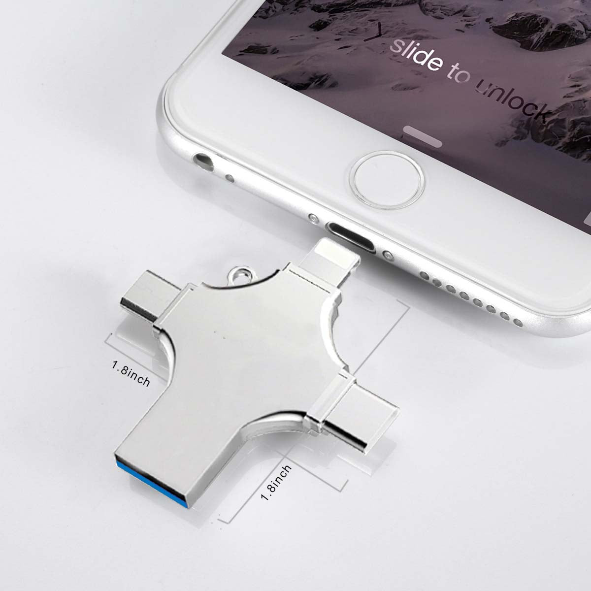 128 GB 4-in-1 USB 3.0 - Compatible