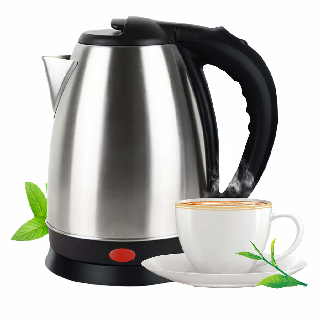 Electric Kettle Set with 2 Ceramic Cups