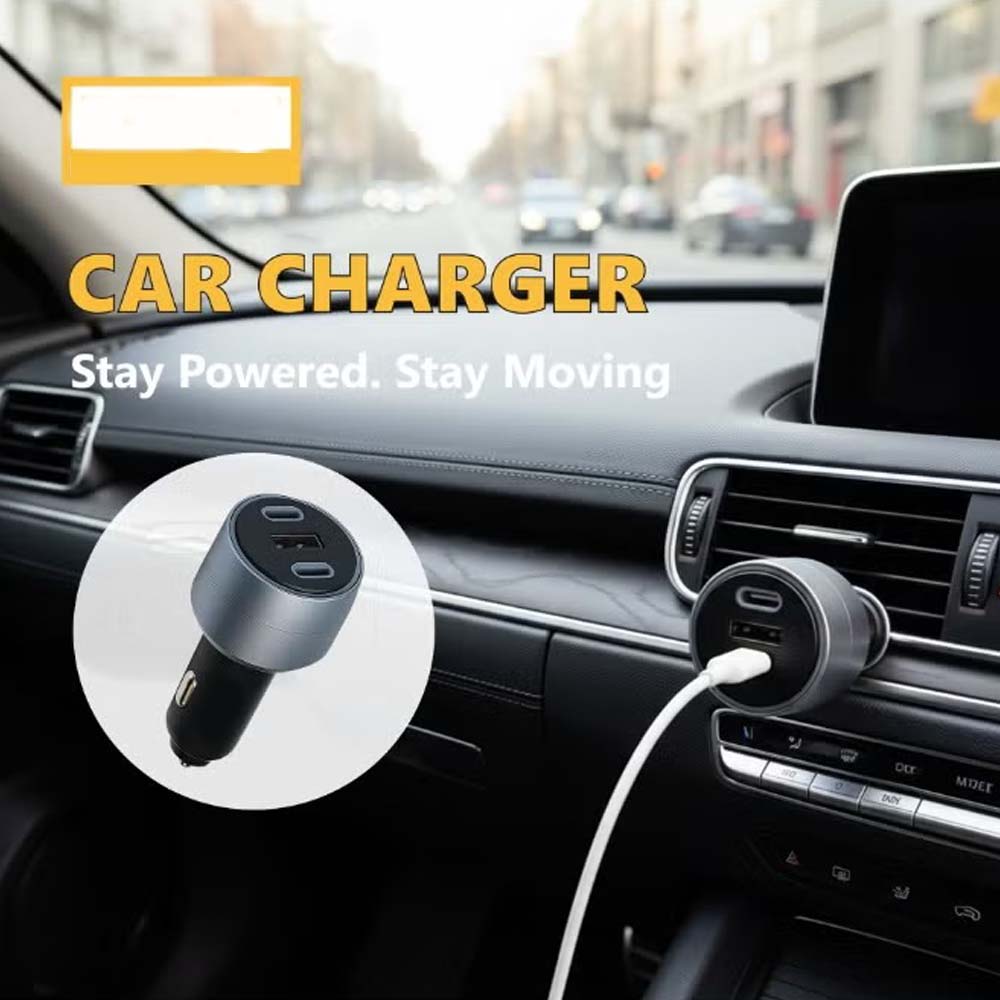 Fast Charging USB Car Charger Adapter in Saudi Arabia