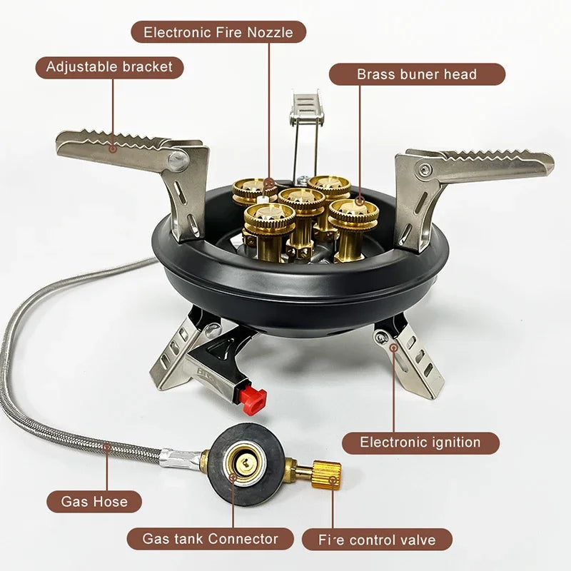 High-Power Portable Camping Gas Stove | Saudi Arabia