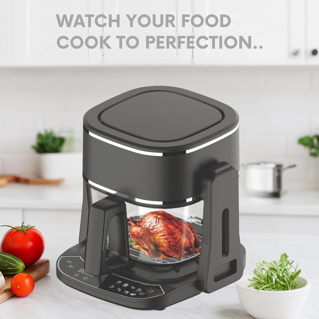 2-in-1 Air Fryer and Grill 4.5L Capacity