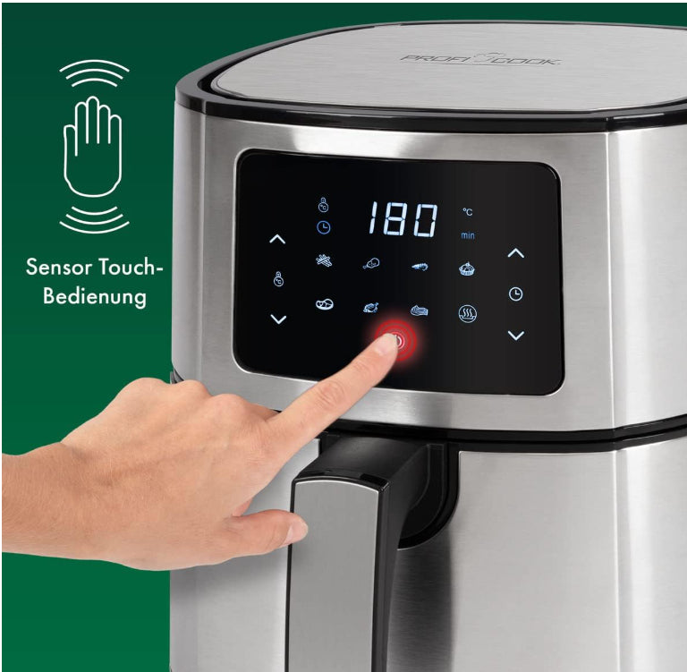 Digital Air Fryer 8L 1800W with LED Touchscreen | Saudi Arabia
