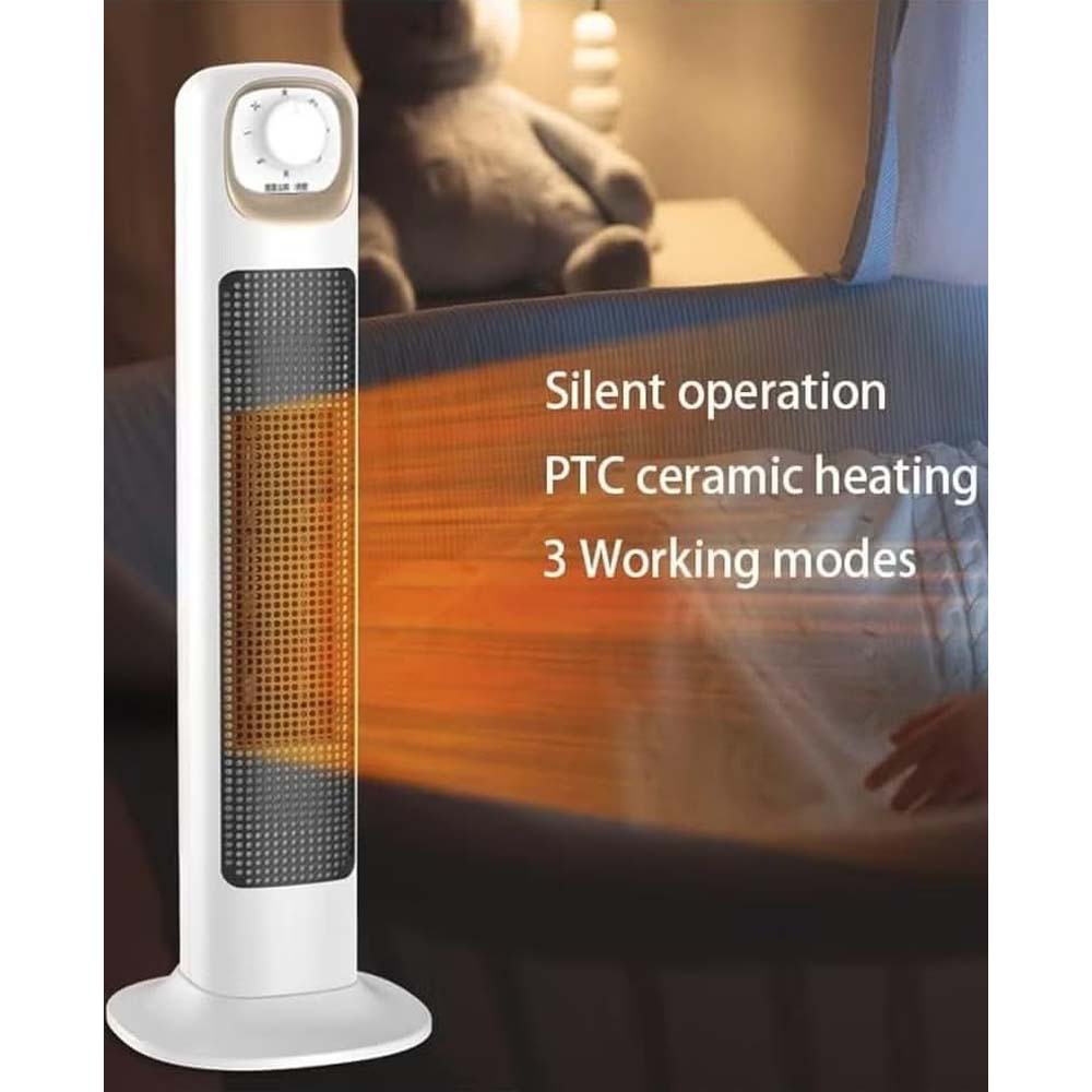 Vertical Electric Heater 2000W with Adjustable Thermostat in Saudi Arabia