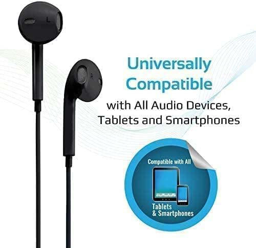 Wired In-Ear Earphones with Microphone & Extra Bass Sound in Saudi Arabia